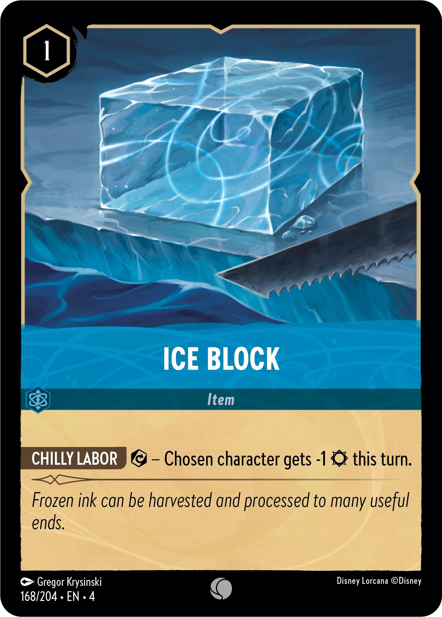 Ice Block (168/204) [Ursula's Return] | Black Swamp Games