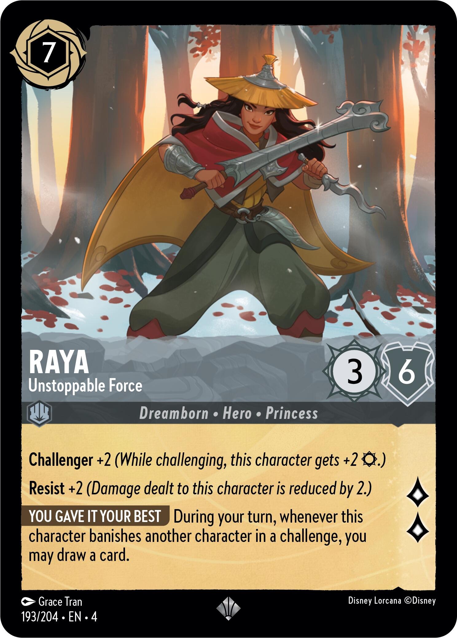 Raya - Unstoppable Force (193/204) [Ursula's Return] | Black Swamp Games