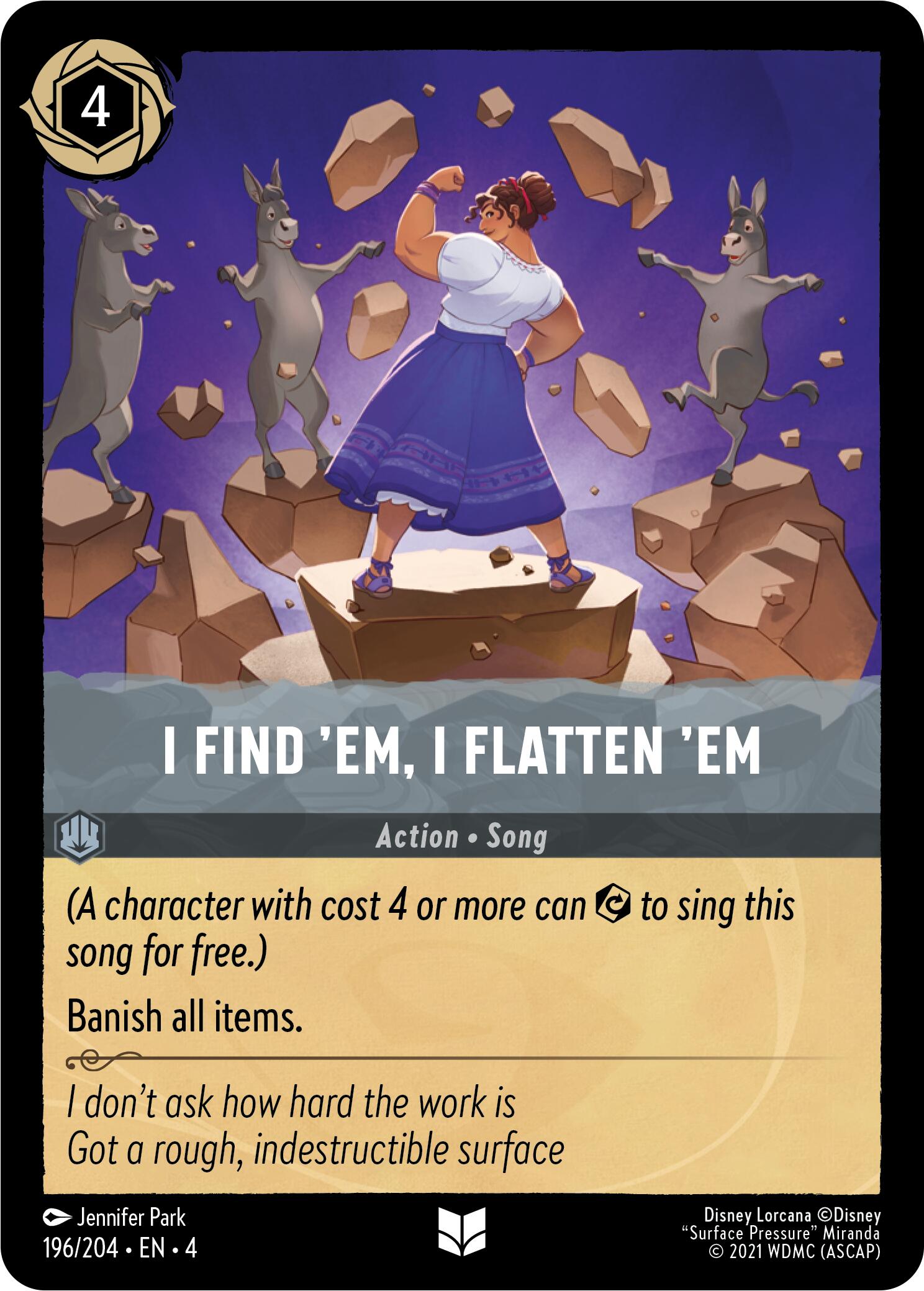 I Find 'em, I flatten 'Em (196/204) [Ursula's Return] | Black Swamp Games