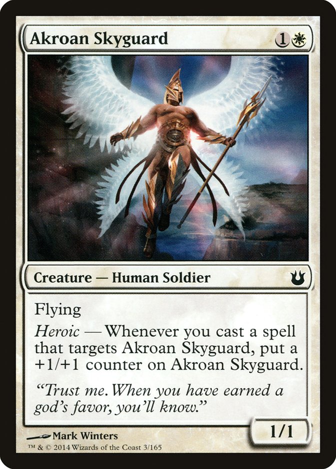 Akroan Skyguard [Born of the Gods] | Black Swamp Games