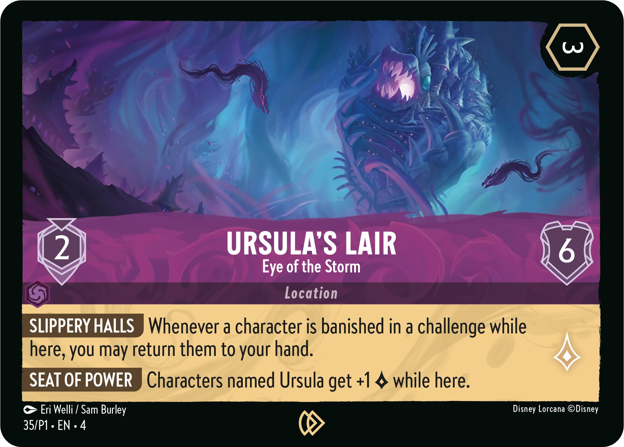 Ursula's Lair - Eye of the Storm (35) [Promo Cards] | Black Swamp Games