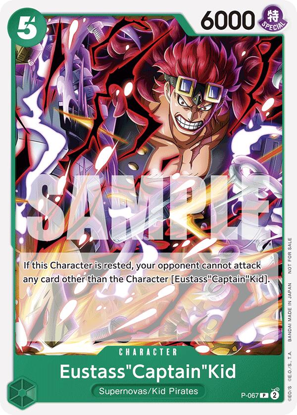 Eustass"Captain"Kid (OP-07 Pre-Release Tournament) [One Piece Promotion Cards] | Black Swamp Games