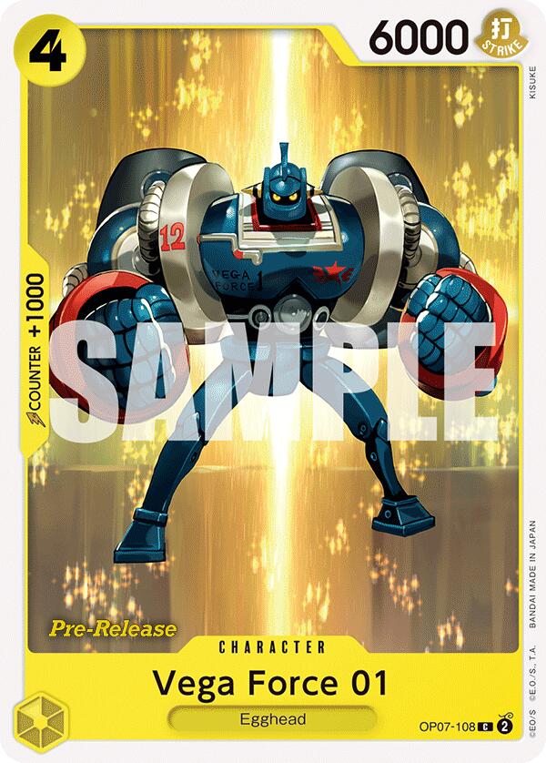 Vega Force 01 [500 Years in the Future Pre-Release Cards] | Black Swamp Games
