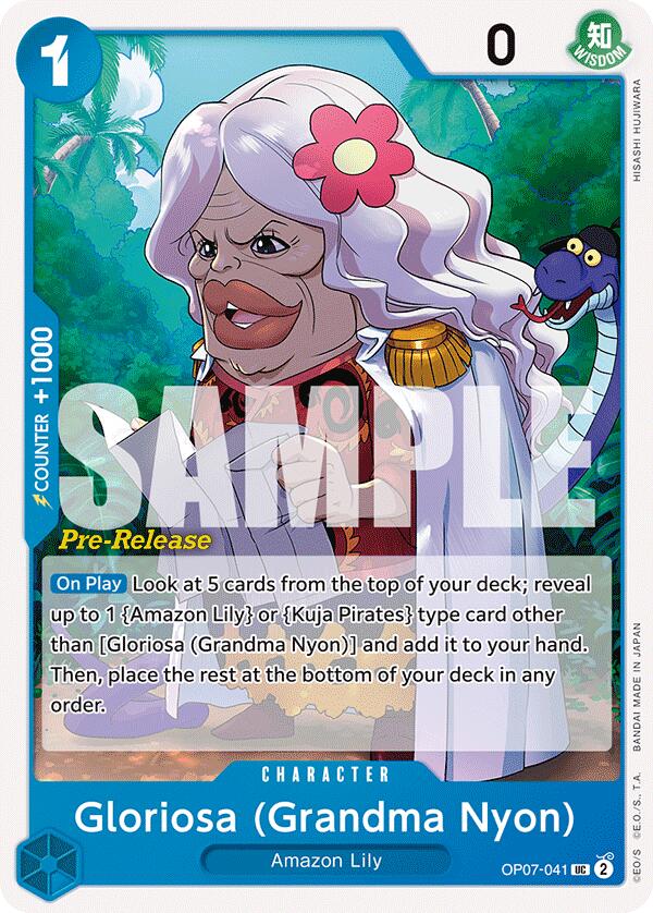 Gloriosa (Grandma Nyon) [500 Years in the Future Pre-Release Cards] | Black Swamp Games