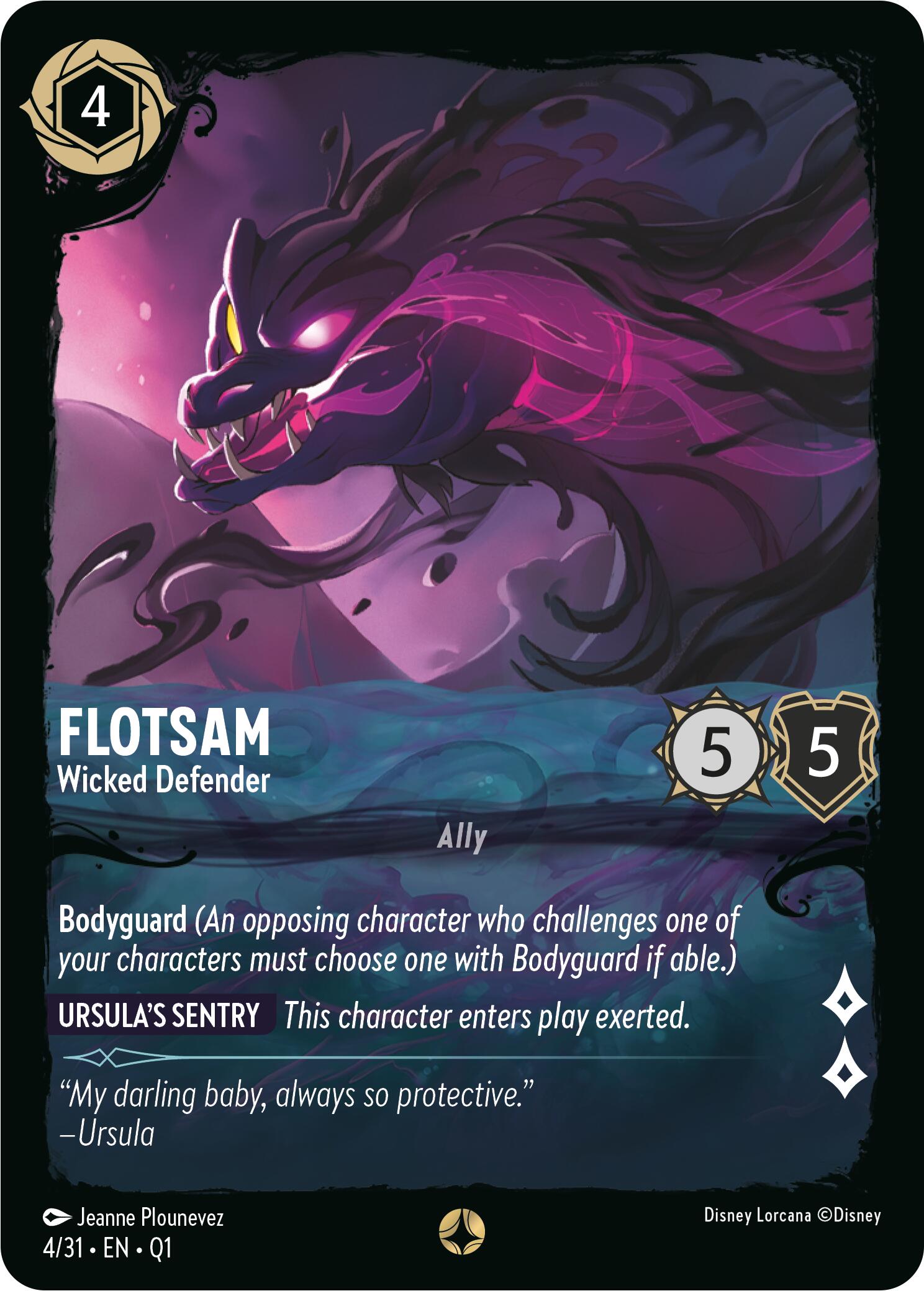Flotsam - Wicked Defender (4/31) [Illumineer's Quest: Deep Trouble] | Black Swamp Games