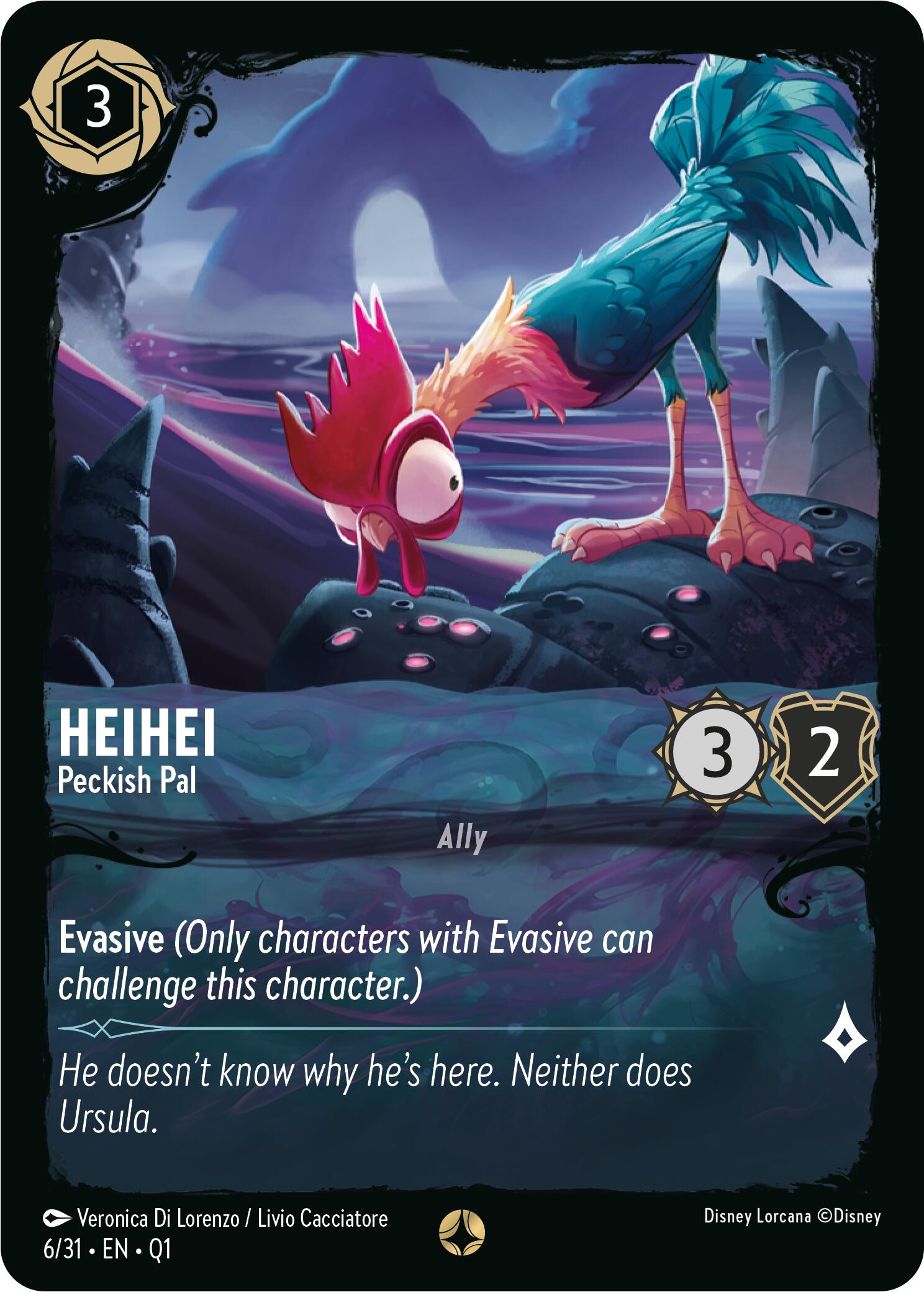 HeiHei - Peckish Pal (6/31) [Illumineer's Quest: Deep Trouble] | Black Swamp Games
