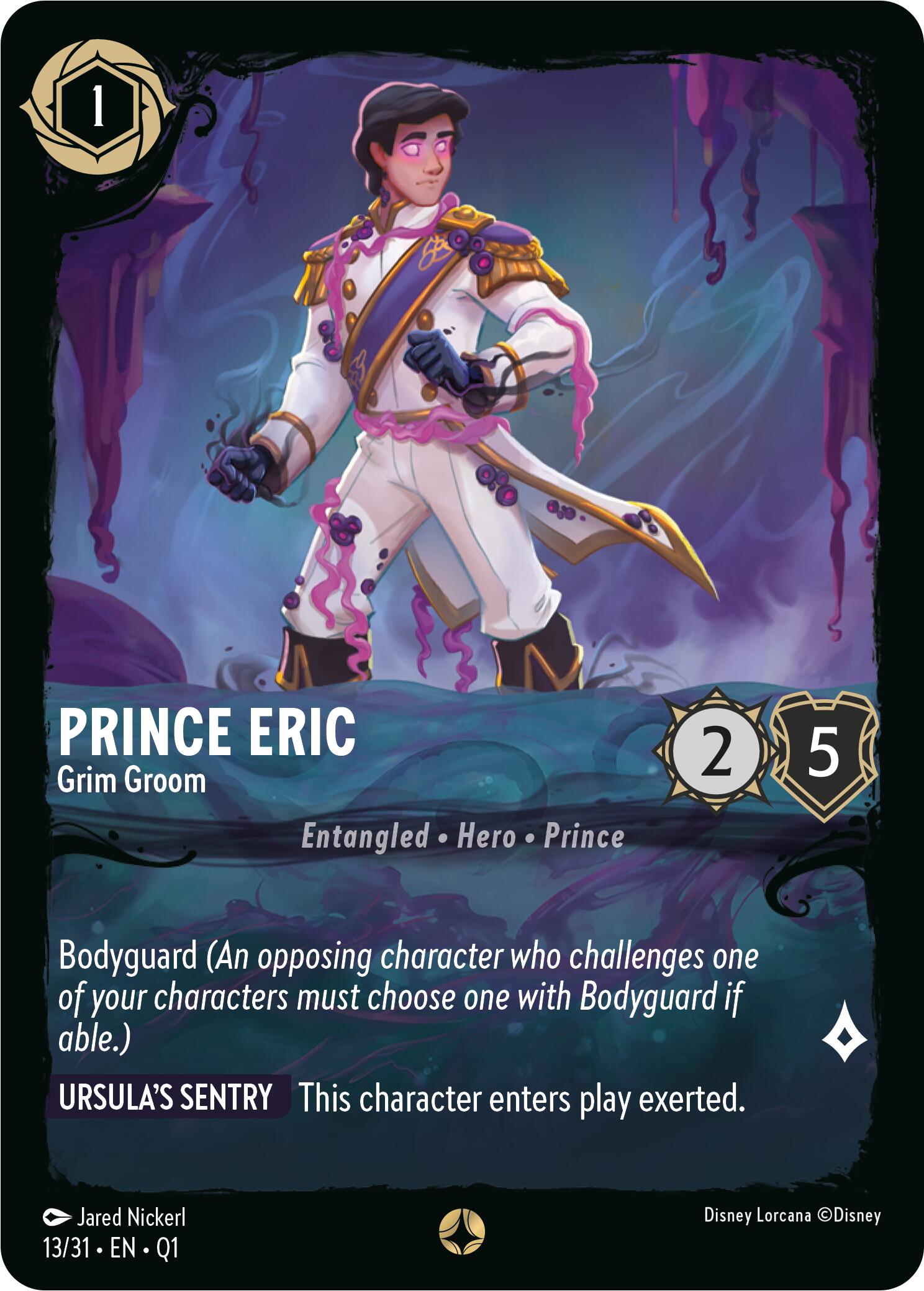 Prince Eric - Grim Groom (13/31) [Illumineer's Quest: Deep Trouble] | Black Swamp Games