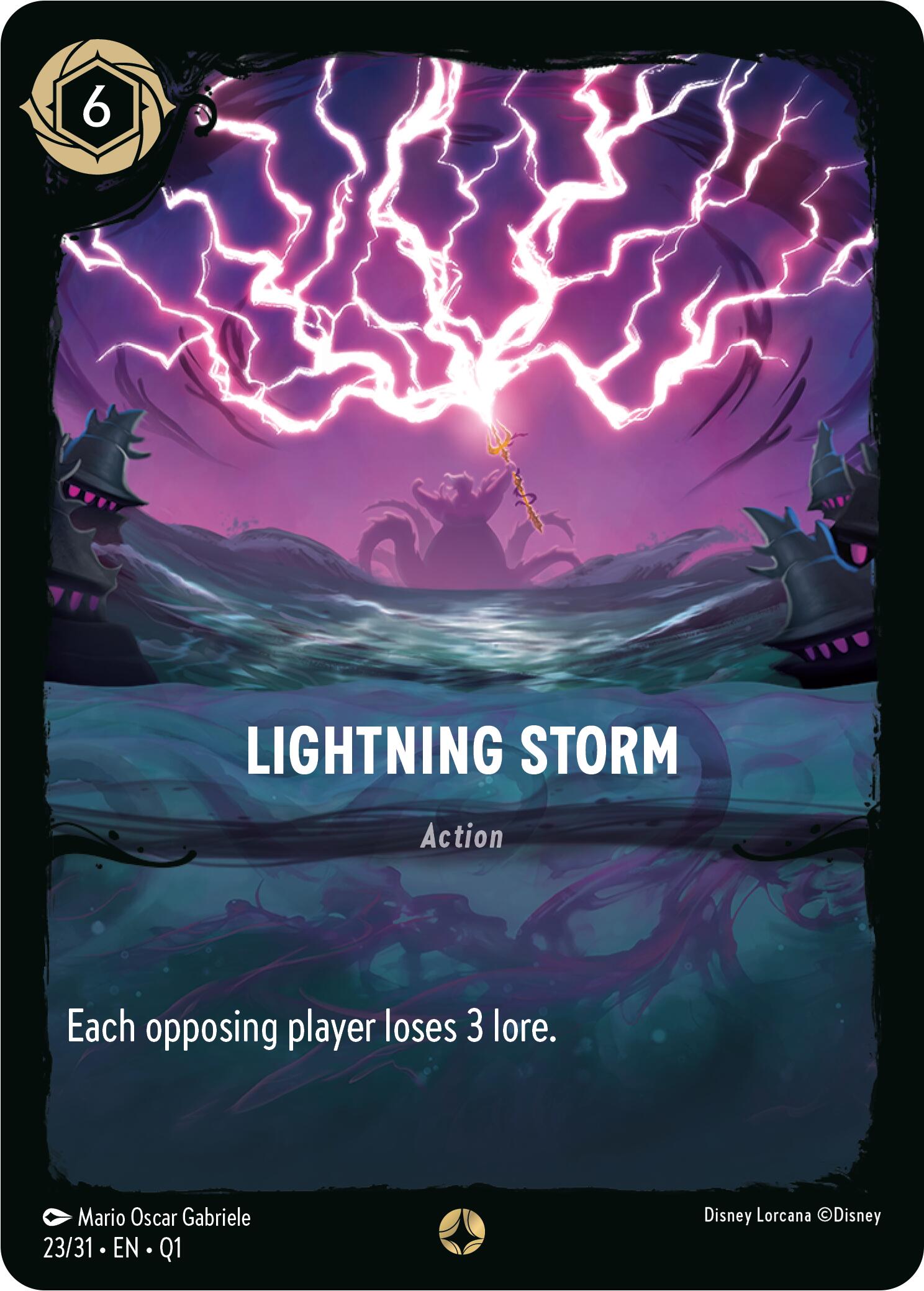 Lightning Storm (23/31) [Illumineer's Quest: Deep Trouble] | Black Swamp Games