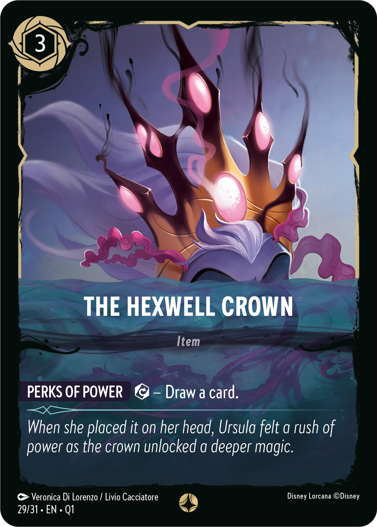 The Hexwell Crown (29/31) [Illumineer's Quest: Deep Trouble] | Black Swamp Games