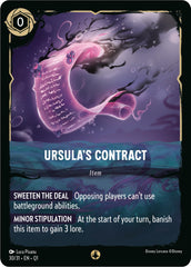 Ursula's Contract (30/31) [Illumineer's Quest: Deep Trouble] | Black Swamp Games