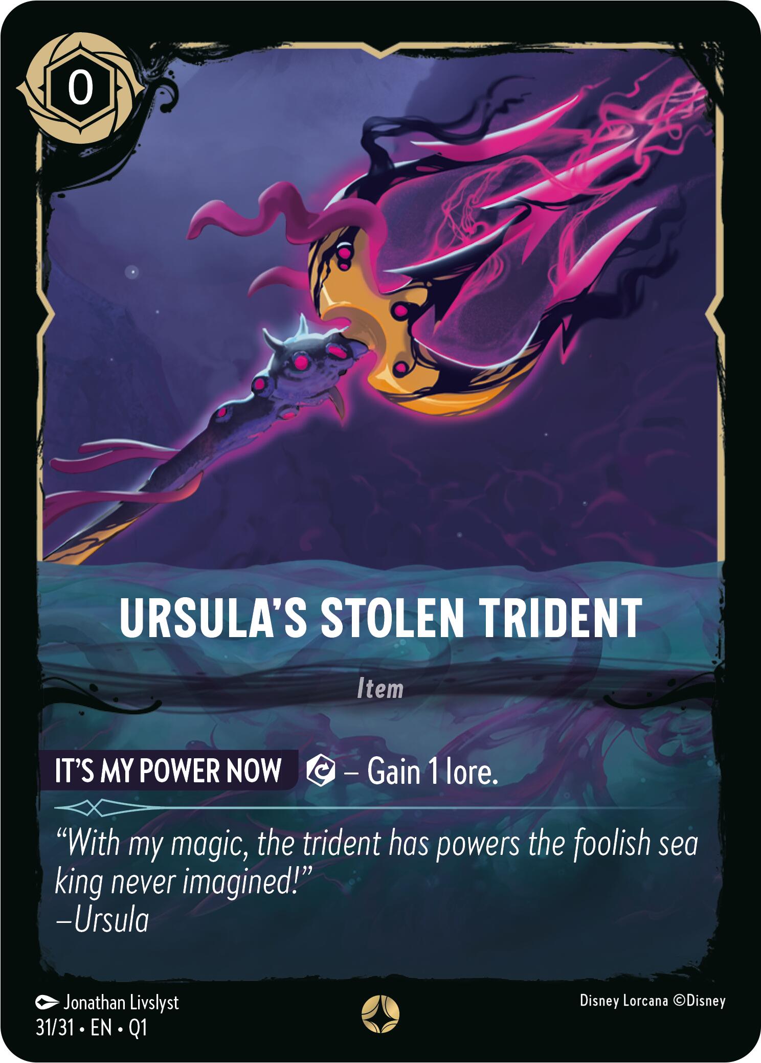 Ursula's Stolen Trident (31/31) [Illumineer's Quest: Deep Trouble] | Black Swamp Games