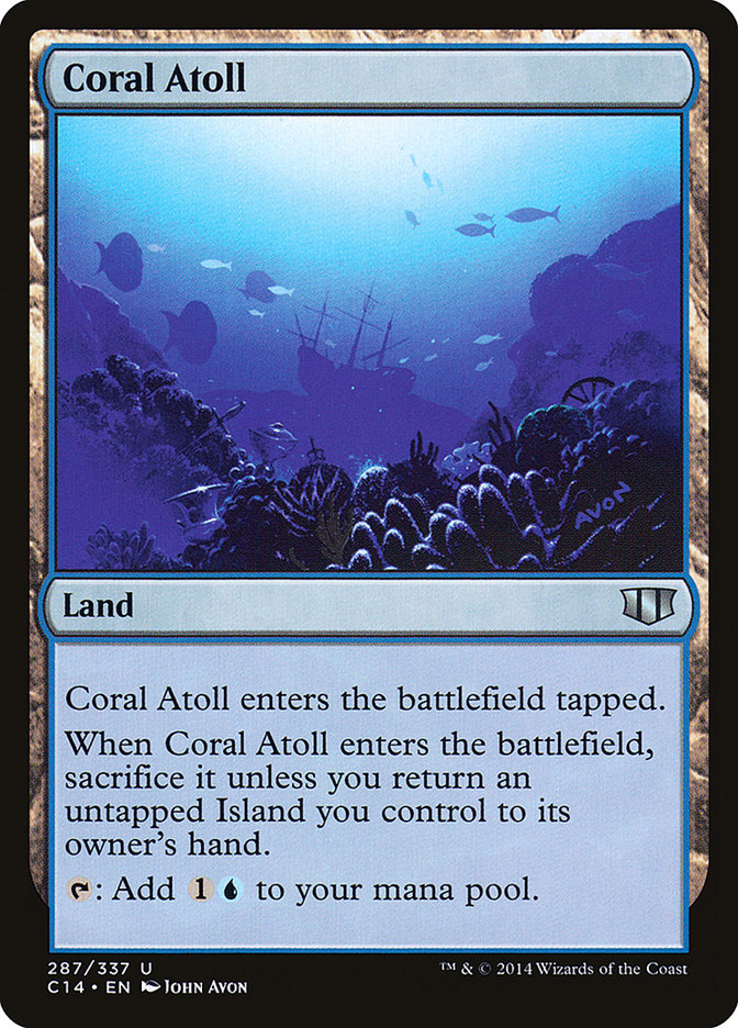 Coral Atoll [Commander 2014] | Black Swamp Games