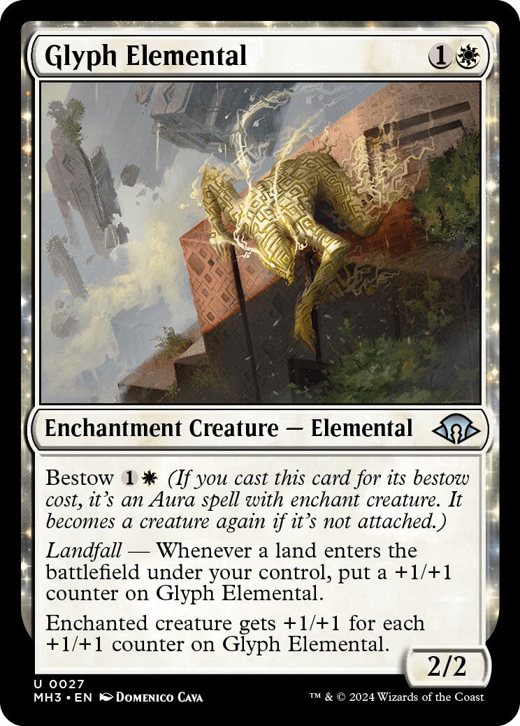 Glyph Elemental [Modern Horizons 3] | Black Swamp Games