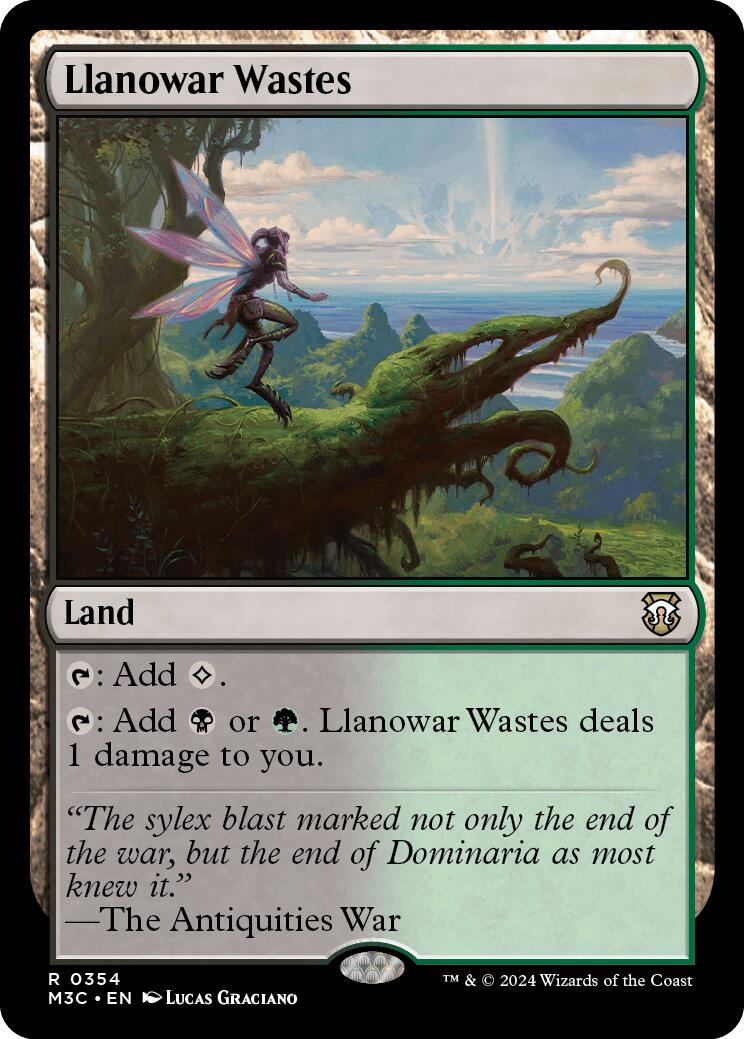 Llanowar Wastes [Modern Horizons 3 Commander] | Black Swamp Games