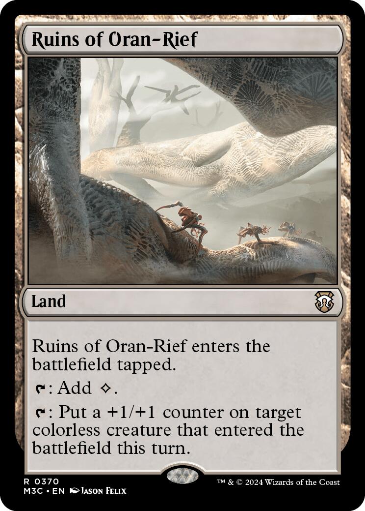 Ruins of Oran-Rief [Modern Horizons 3 Commander] | Black Swamp Games