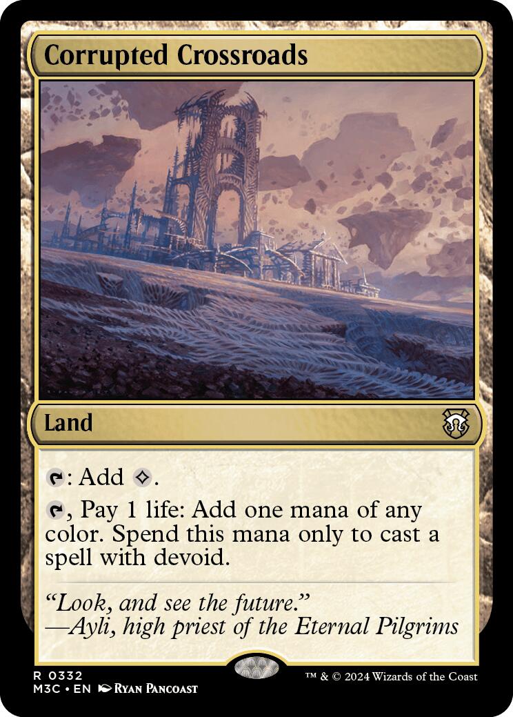 Corrupted Crossroads [Modern Horizons 3 Commander] | Black Swamp Games