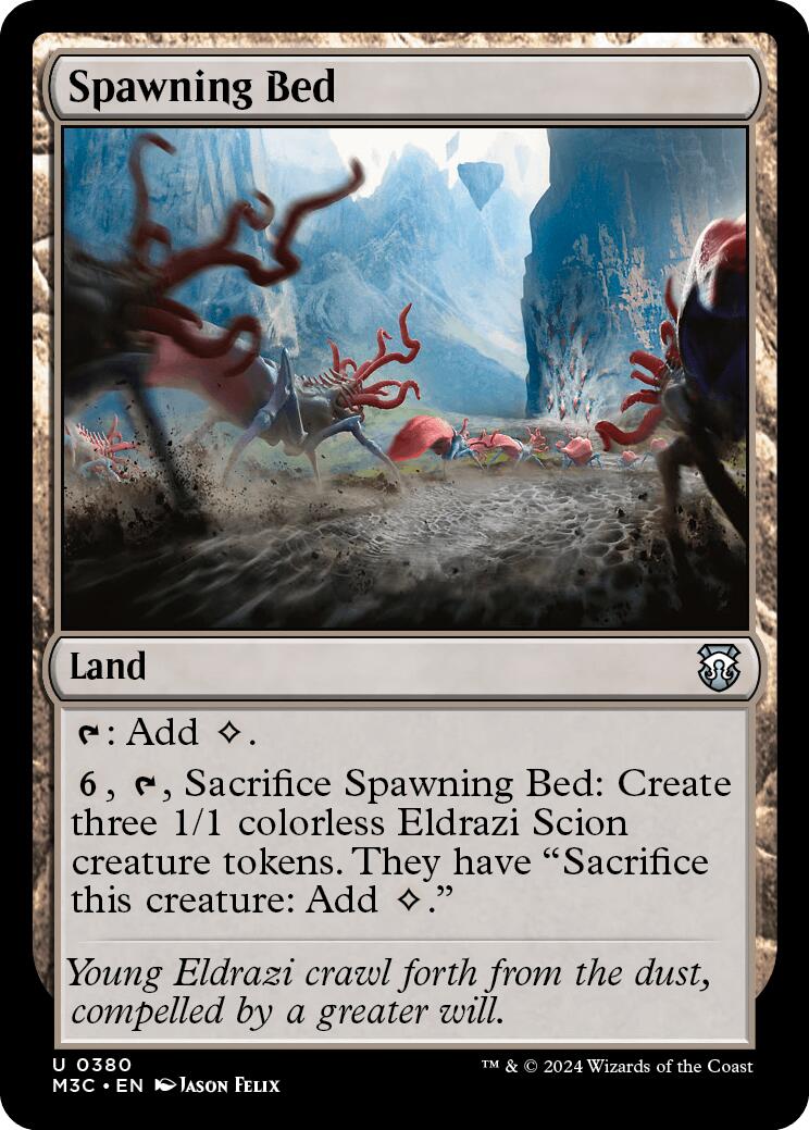 Spawning Bed [Modern Horizons 3 Commander] | Black Swamp Games