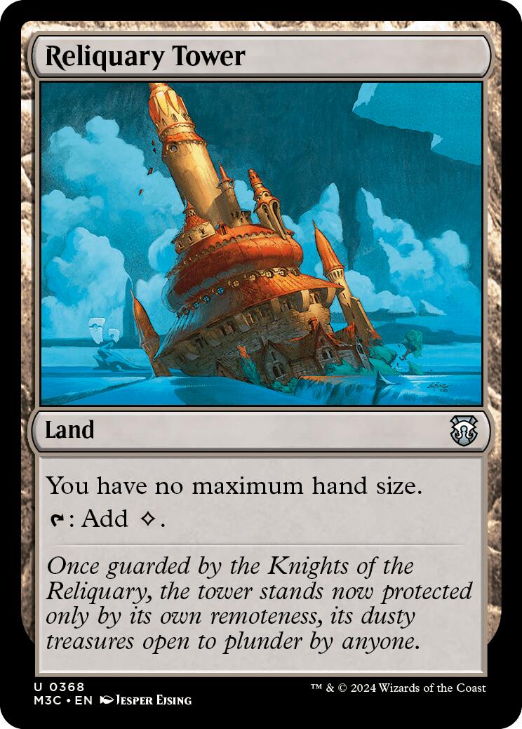 Reliquary Tower [Modern Horizons 3 Commander] | Black Swamp Games