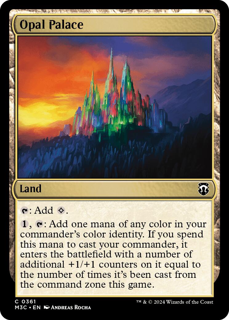 Opal Palace [Modern Horizons 3 Commander] | Black Swamp Games