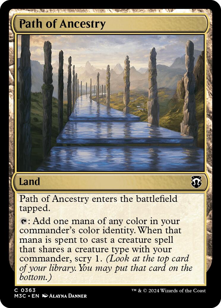 Path of Ancestry [Modern Horizons 3 Commander] | Black Swamp Games