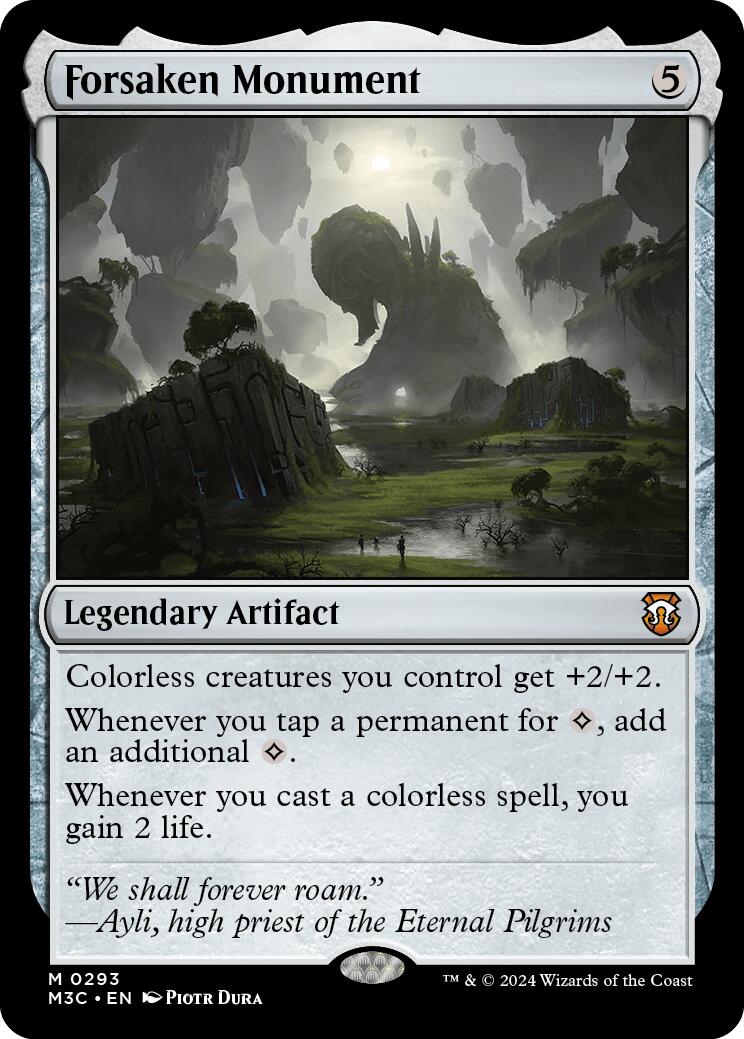 Forsaken Monument [Modern Horizons 3 Commander] | Black Swamp Games