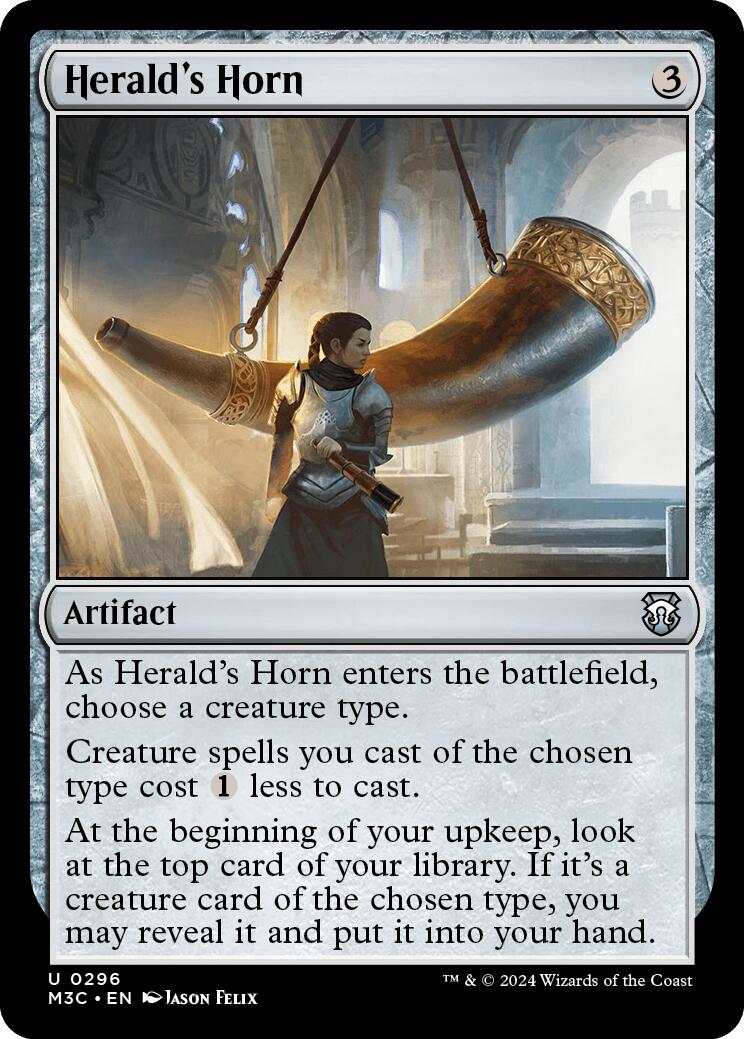 Herald's Horn [Modern Horizons 3 Commander] | Black Swamp Games