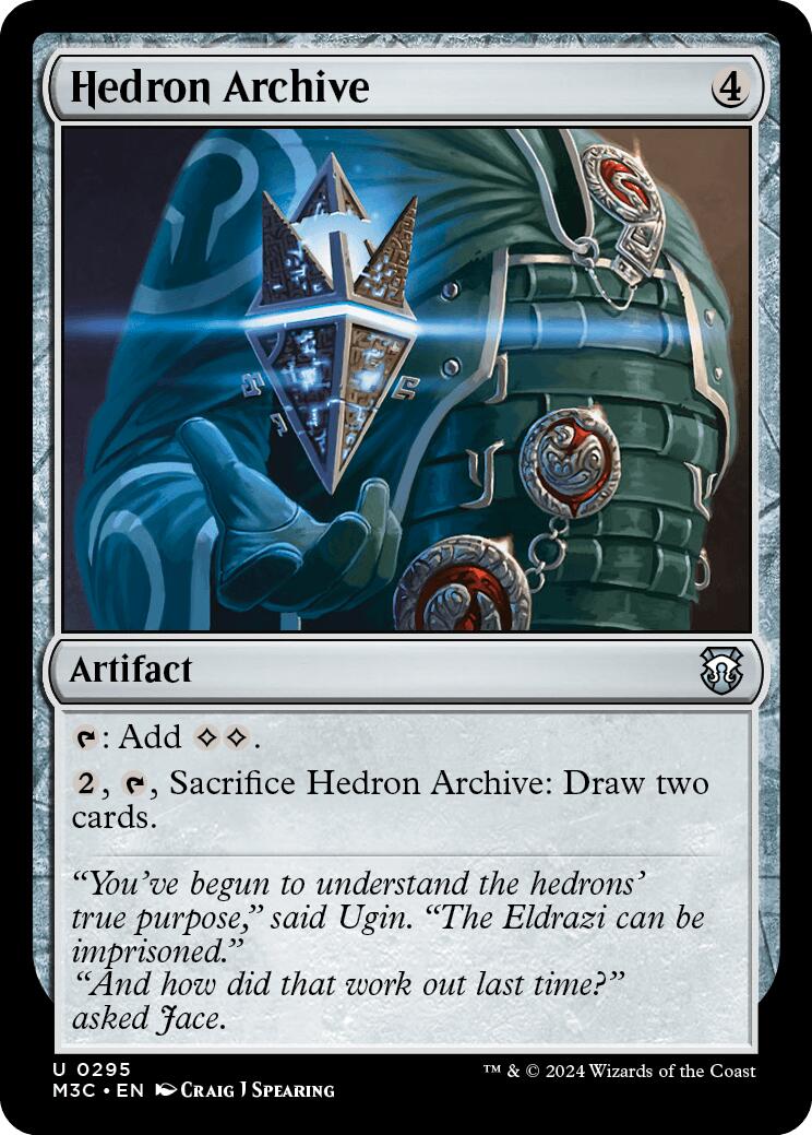 Hedron Archive [Modern Horizons 3 Commander] | Black Swamp Games