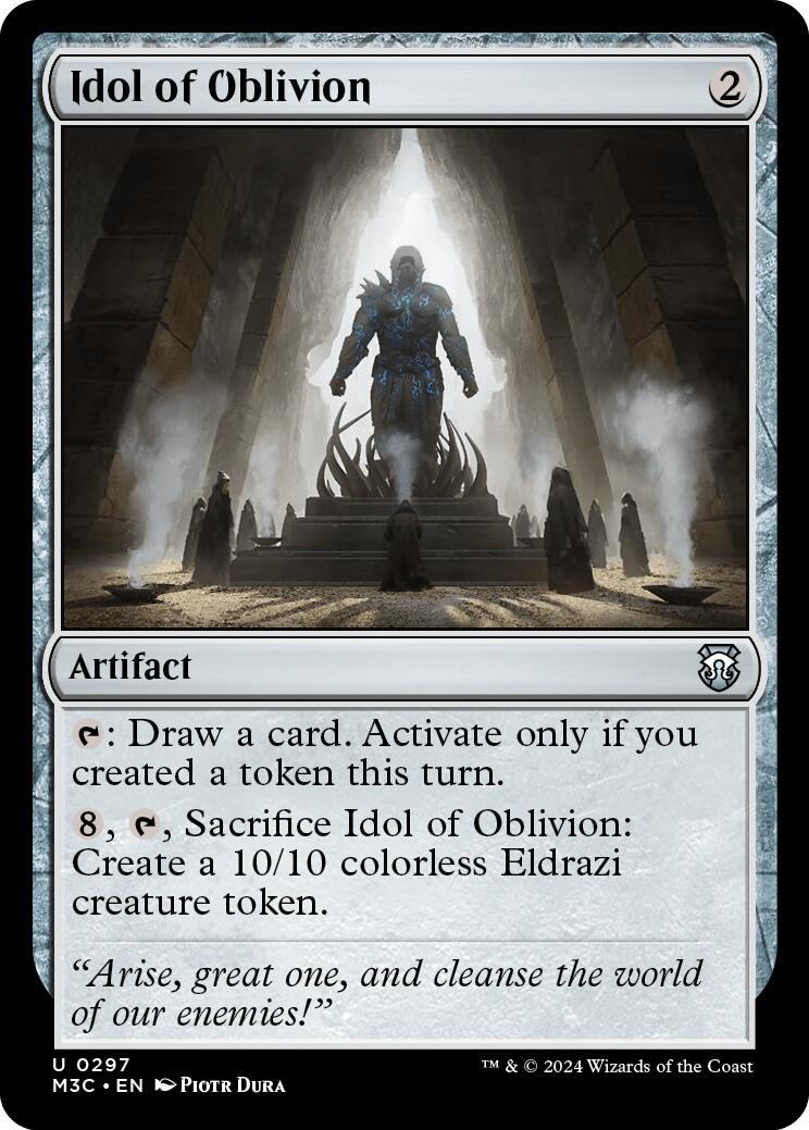 Idol of Oblivion [Modern Horizons 3 Commander] | Black Swamp Games