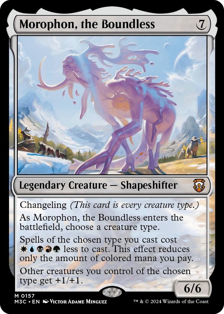 Morophon, the Boundless [Modern Horizons 3 Commander] | Black Swamp Games