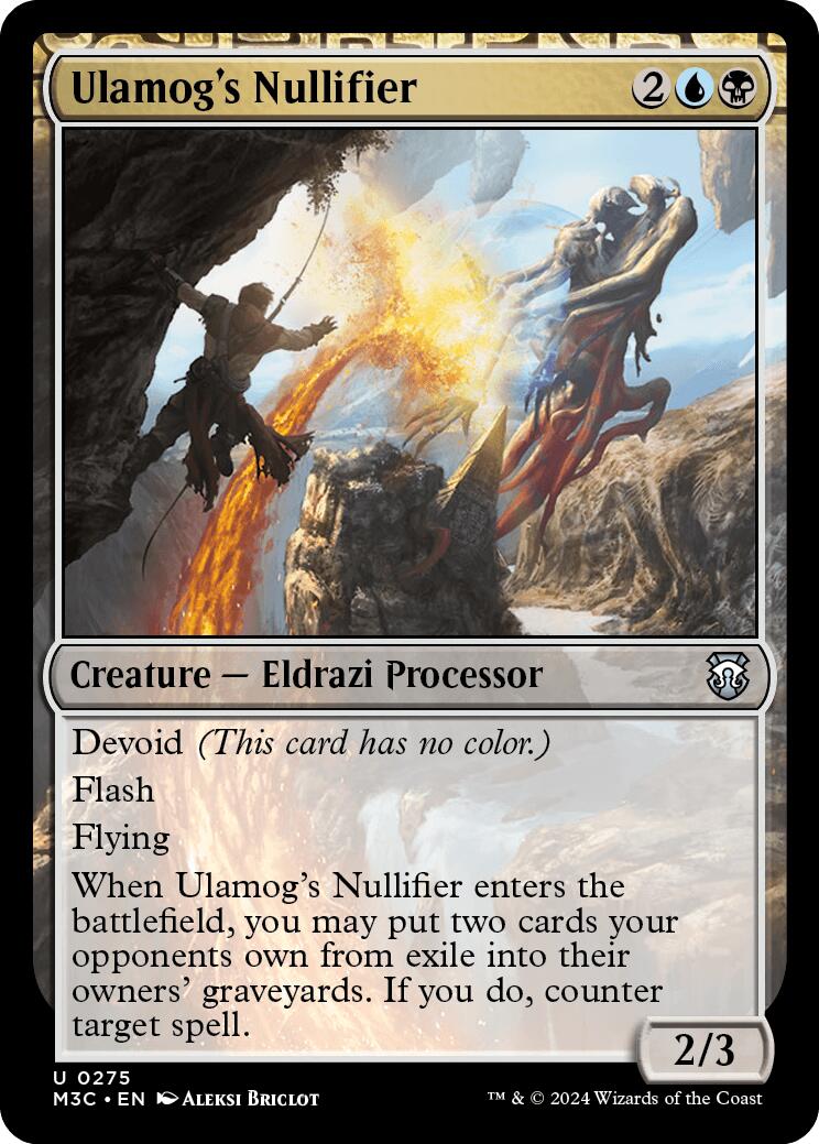 Ulamog's Nullifier [Modern Horizons 3 Commander] | Black Swamp Games