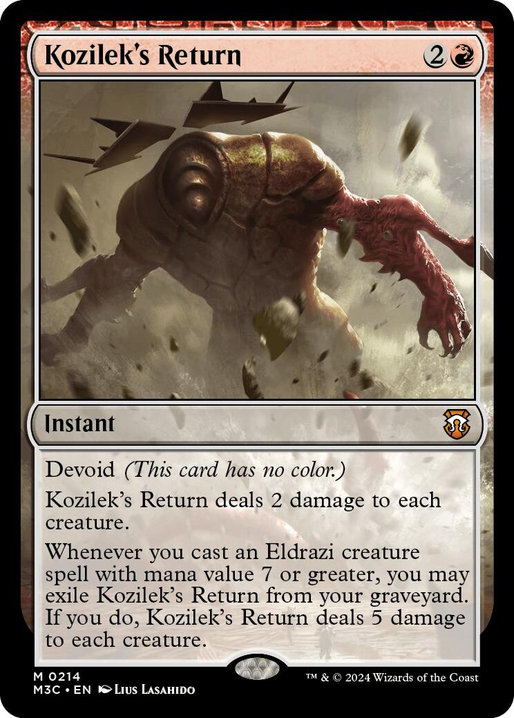 Kozilek's Return [Modern Horizons 3 Commander] | Black Swamp Games