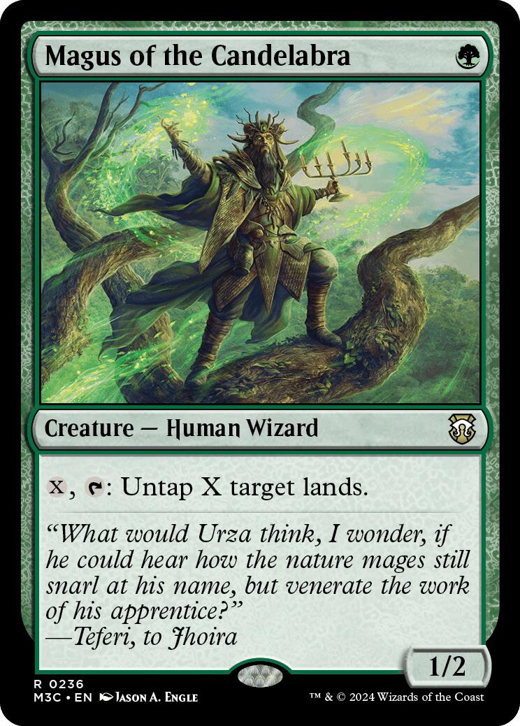 Magus of the Candelabra [Modern Horizons 3 Commander] | Black Swamp Games