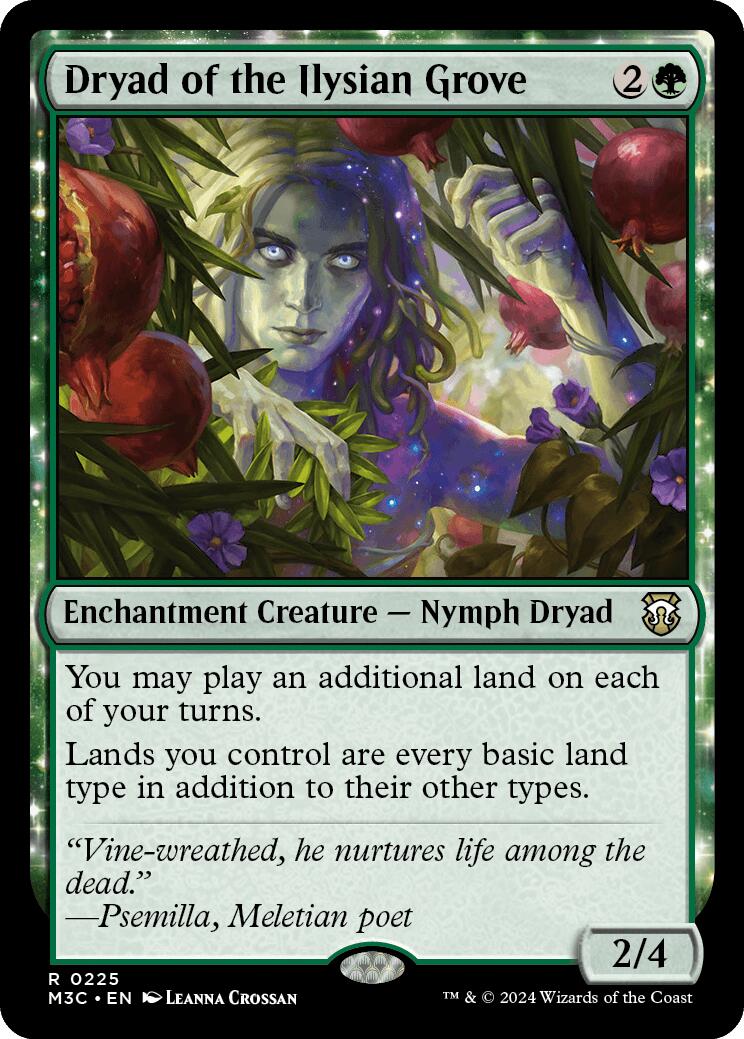 Dryad of the Ilysian Grove [Modern Horizons 3 Commander] | Black Swamp Games