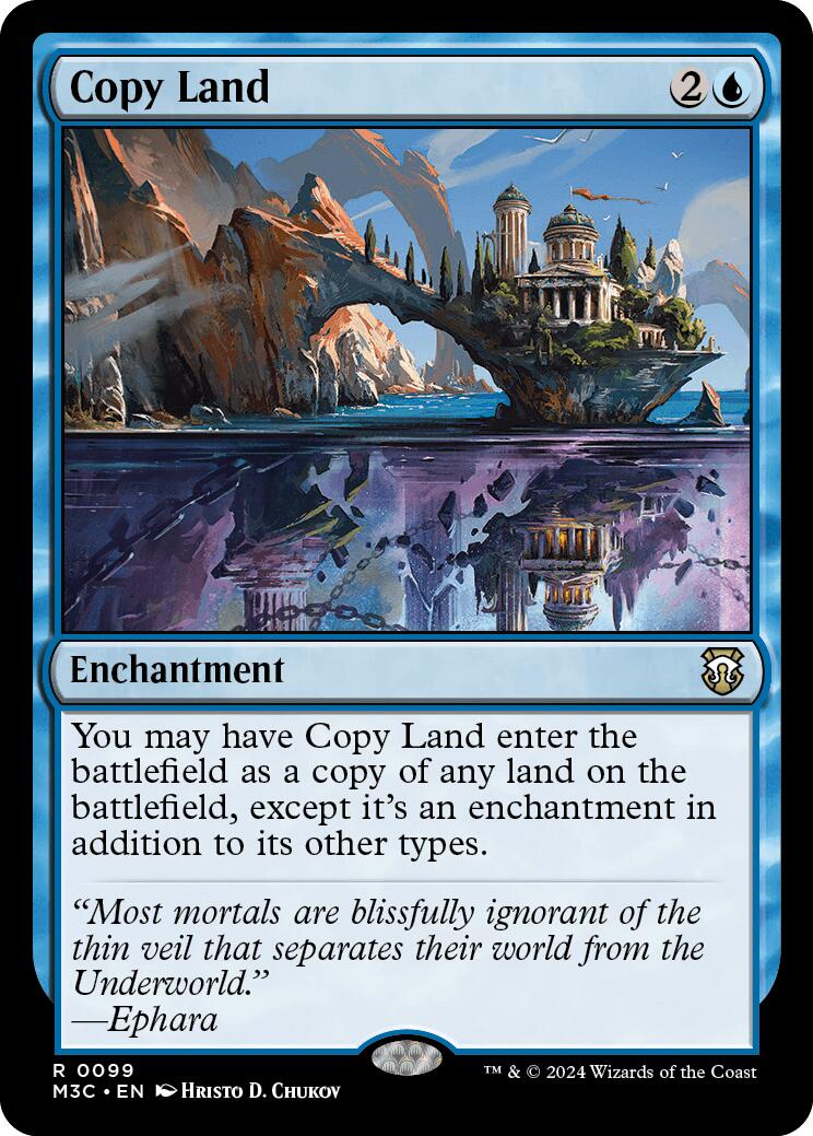 Copy Land [Modern Horizons 3 Commander] | Black Swamp Games