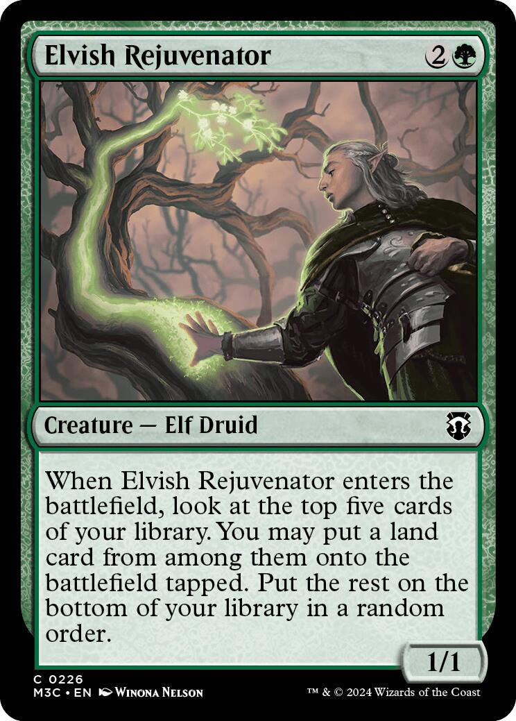 Elvish Rejuvenator [Modern Horizons 3 Commander] | Black Swamp Games