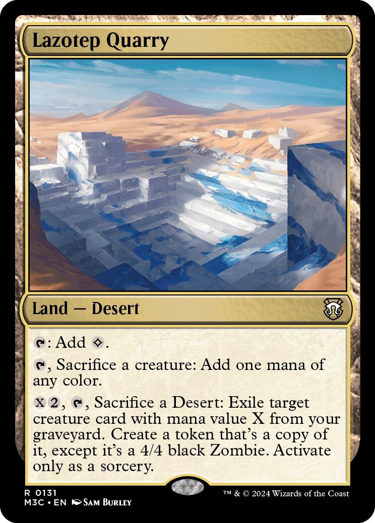 Lazotep Quarry [Modern Horizons 3 Commander] | Black Swamp Games