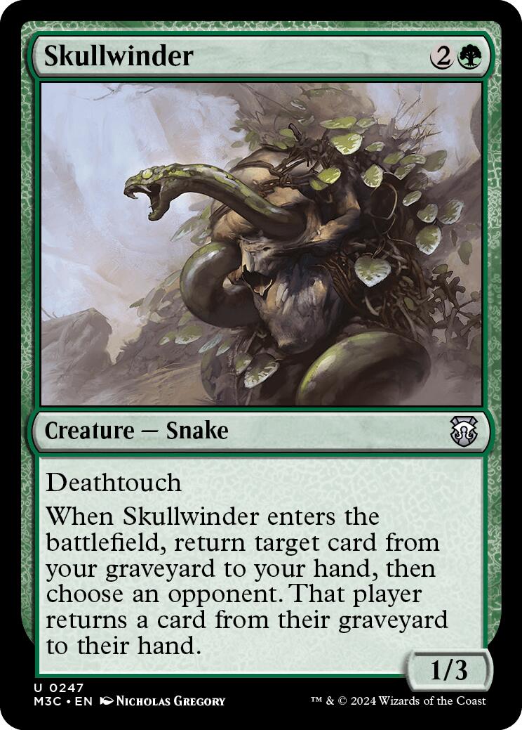 Skullwinder [Modern Horizons 3 Commander] | Black Swamp Games