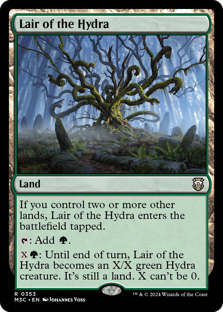 Lair of the Hydra [Modern Horizons 3 Commander] | Black Swamp Games