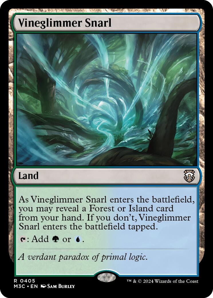 Vineglimmer Snarl [Modern Horizons 3 Commander] | Black Swamp Games