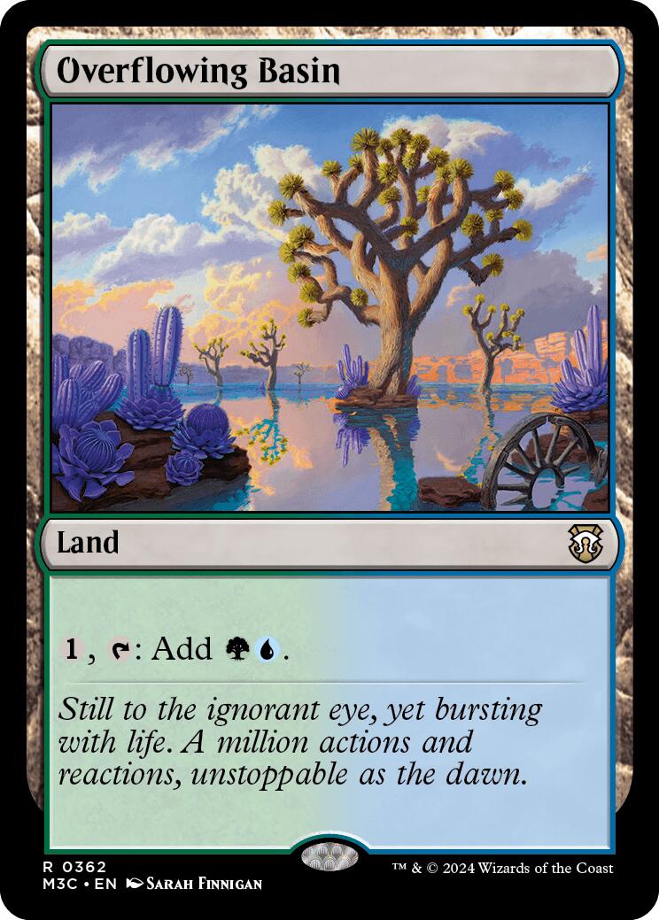 Overflowing Basin [Modern Horizons 3 Commander] | Black Swamp Games