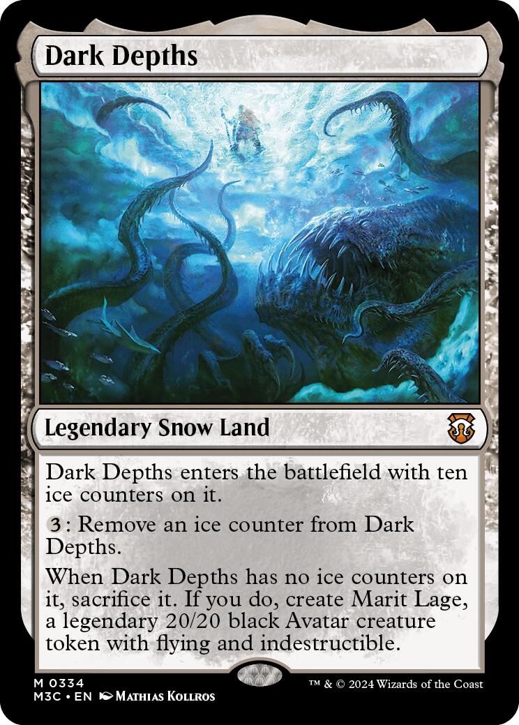 Dark Depths [Modern Horizons 3 Commander] | Black Swamp Games