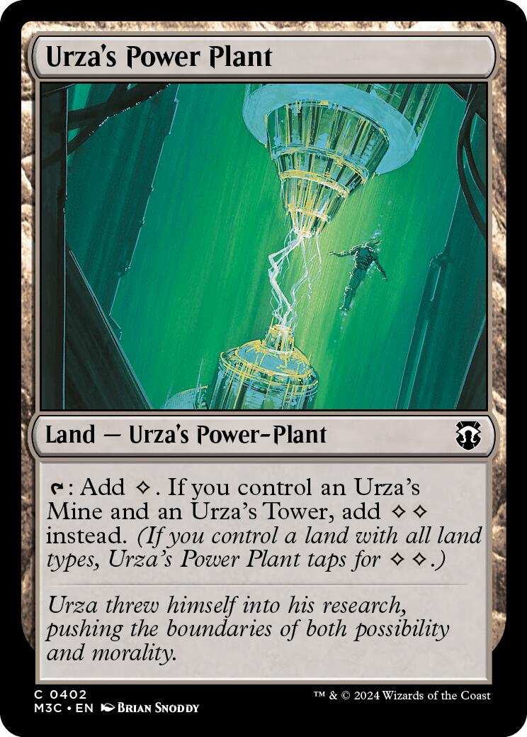 Urza's Power Plant [Modern Horizons 3 Commander] | Black Swamp Games