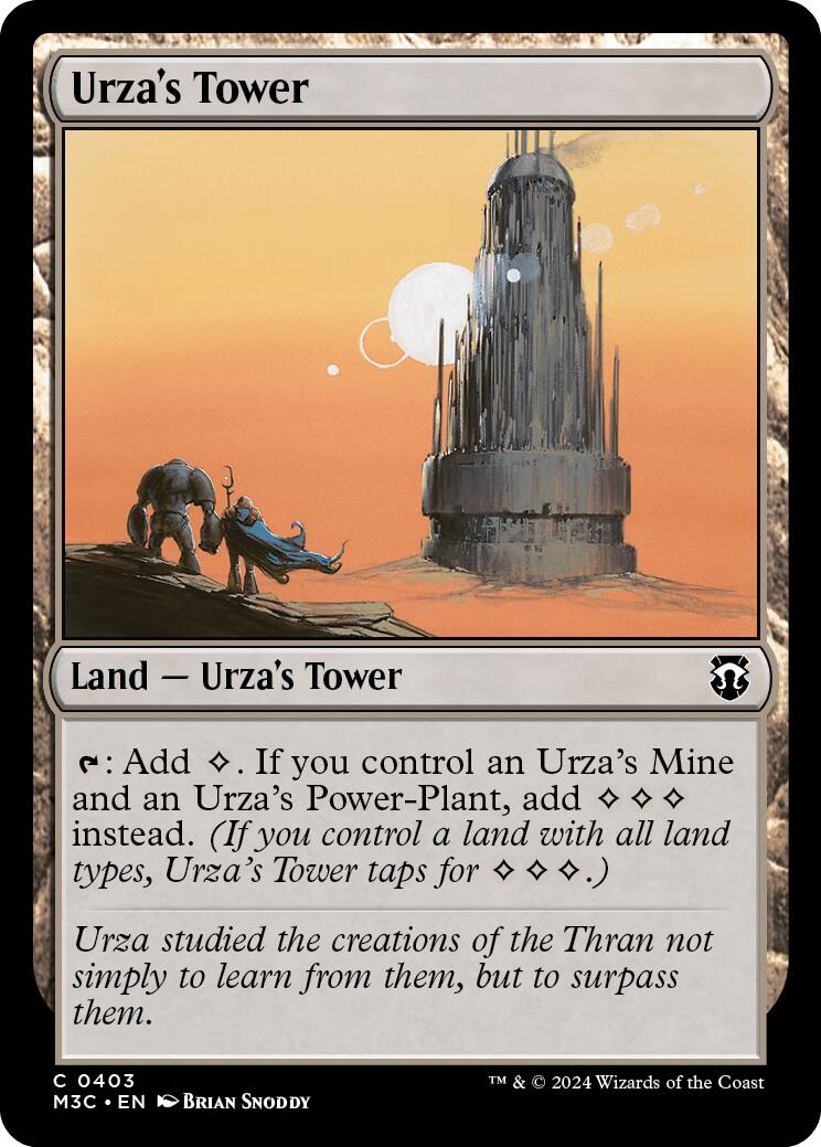 Urza's Tower [Modern Horizons 3 Commander] | Black Swamp Games
