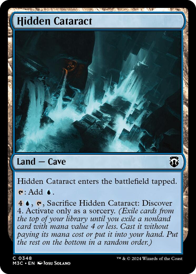 Hidden Cataract [Modern Horizons 3 Commander] | Black Swamp Games