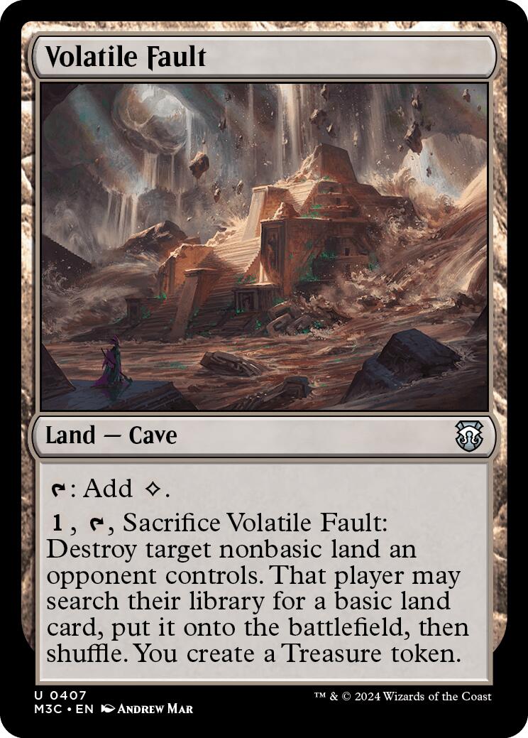 Volatile Fault [Modern Horizons 3 Commander] | Black Swamp Games