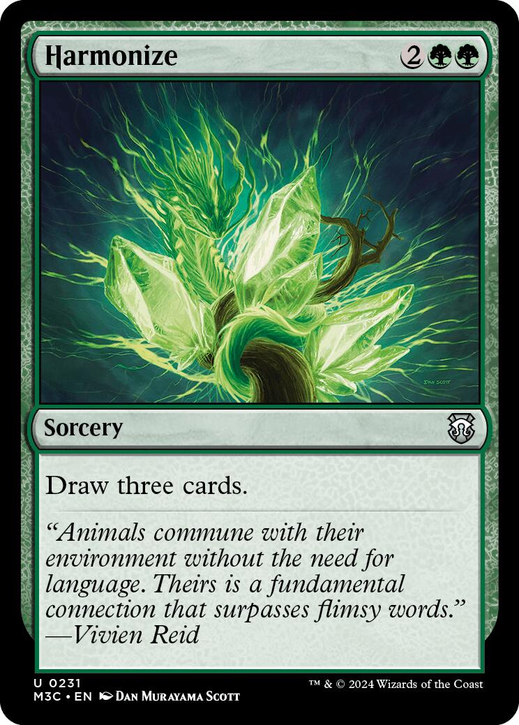 Harmonize [Modern Horizons 3 Commander] | Black Swamp Games