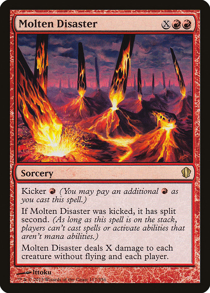 Molten Disaster [Commander 2013] | Black Swamp Games