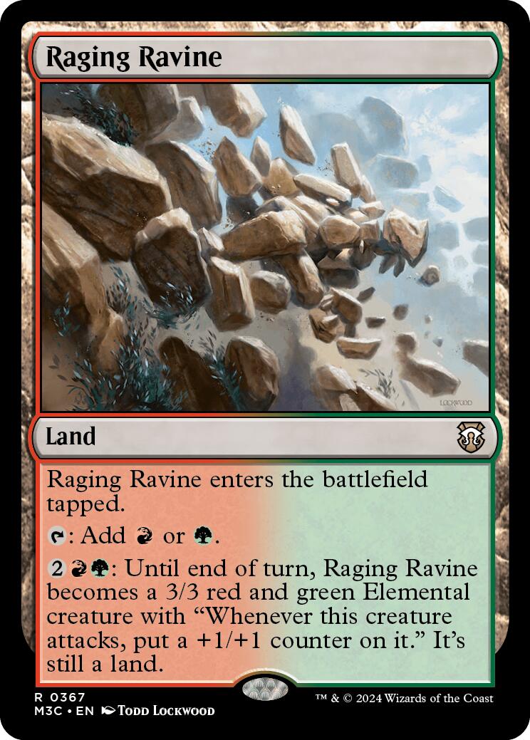 Raging Ravine [Modern Horizons 3 Commander] | Black Swamp Games