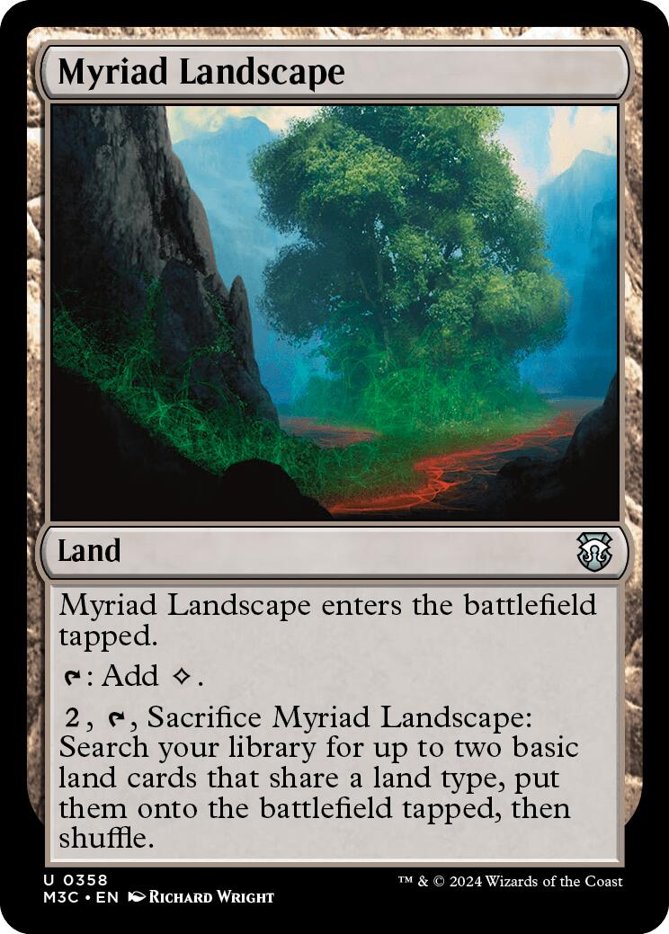 Myriad Landscape [Modern Horizons 3 Commander] | Black Swamp Games