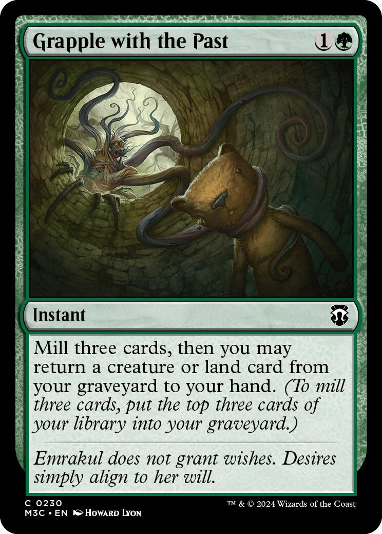 Grapple with the Past [Modern Horizons 3 Commander] | Black Swamp Games